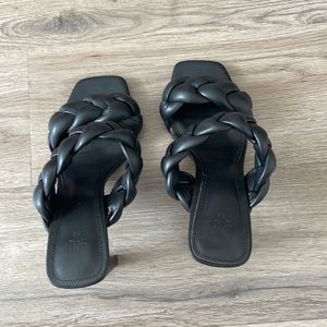 Black H&M heels size 36 (5.5-6)